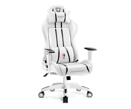 Fotel gamingowy Diablo Chairs X-One 2.0 King Size Biało-czarny